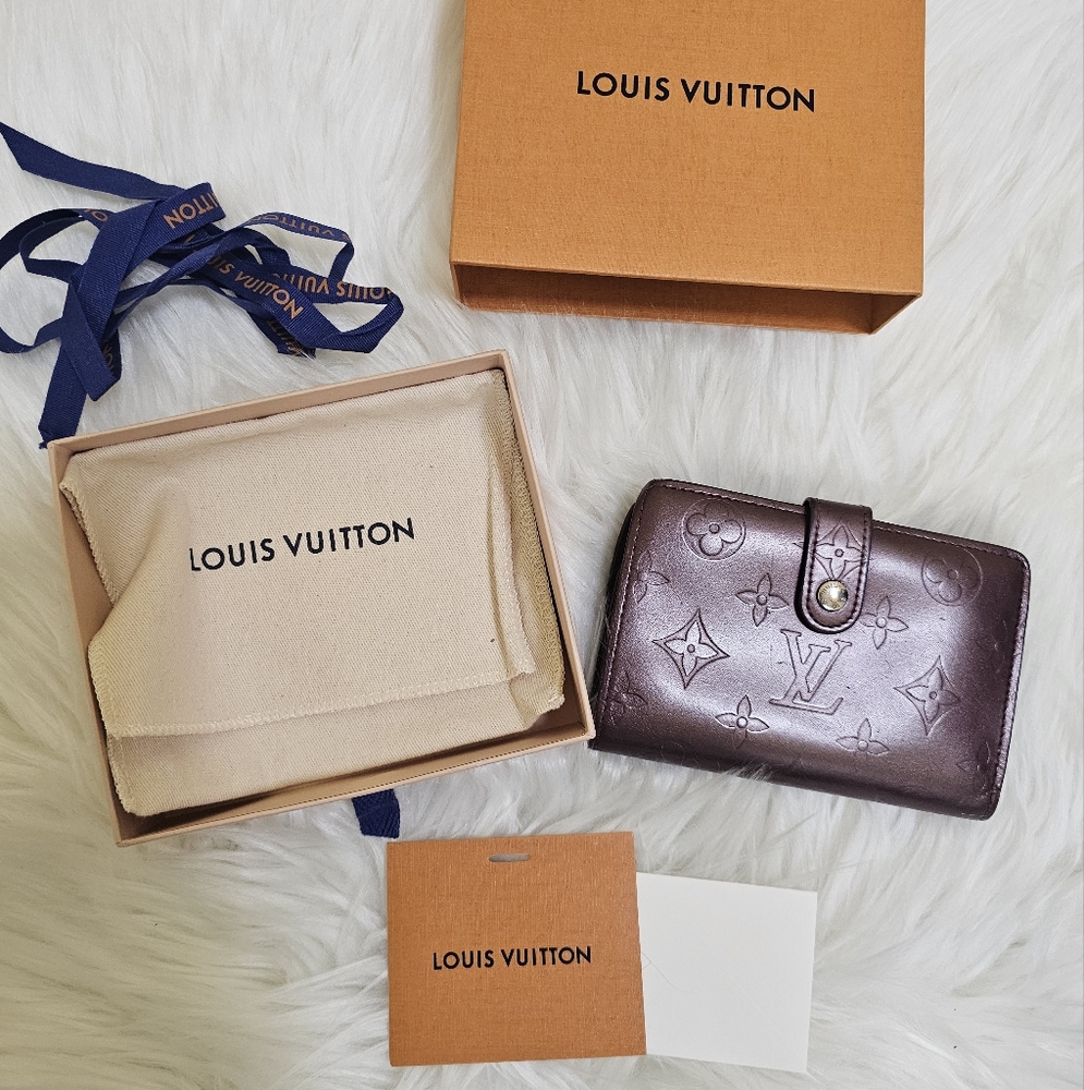 LOUIS VUITTON Monogram Matte Porte Monnaie Biennois M10023 Wallet